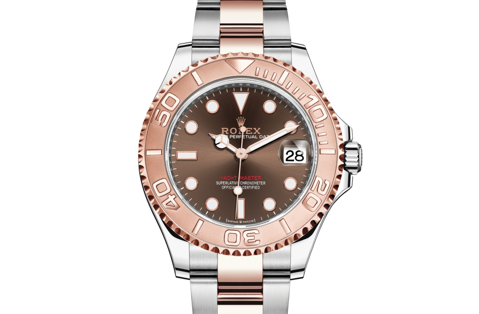 Rolex Yacht-Master 37 Oyster 37 mm Oystersteel and Everose gold Chocolate dial M268621-0003