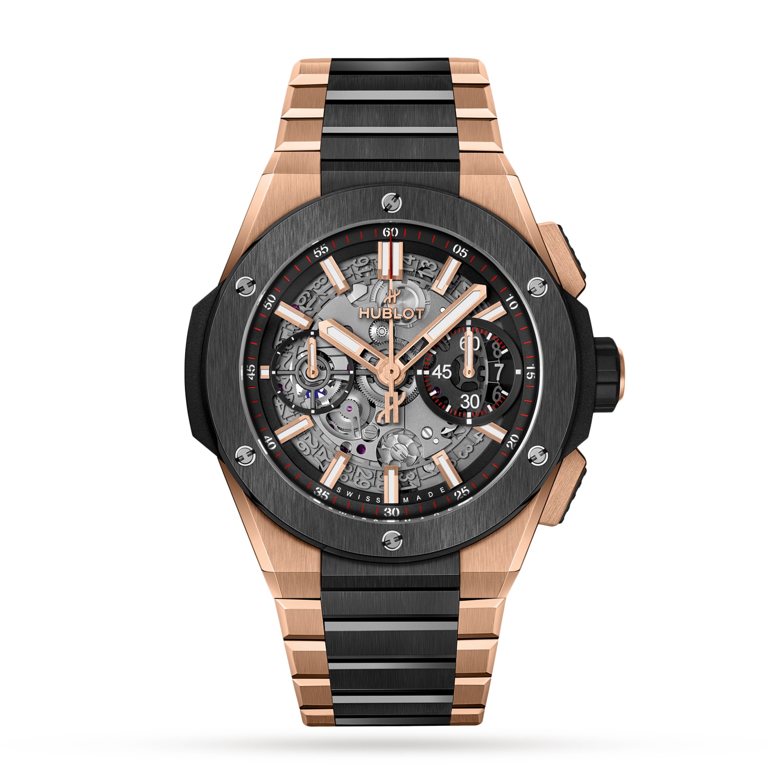 Hublot Big Bang Integrated King Gold Ceramic 42mm Mens Watch 451.OM.1180.OM