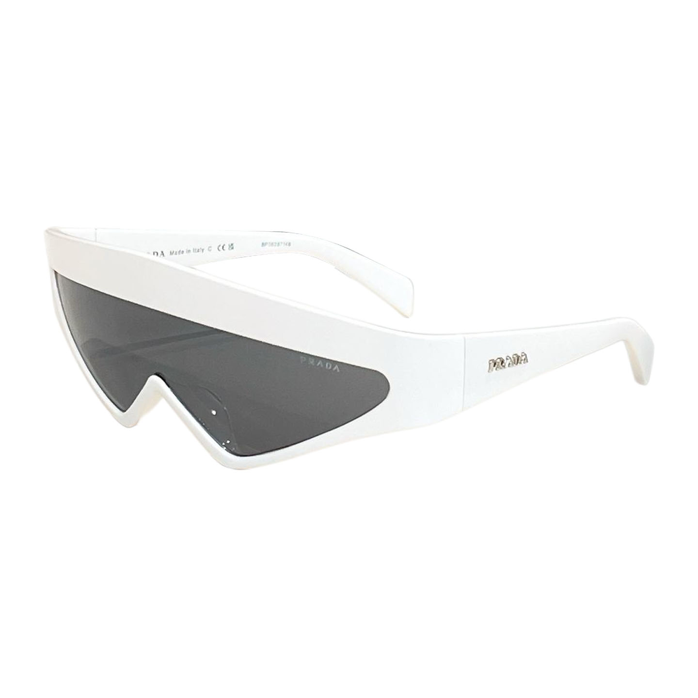 Prada glasses white/silver/eggplant/brown/blue/purple-blue color Size 138口0-130