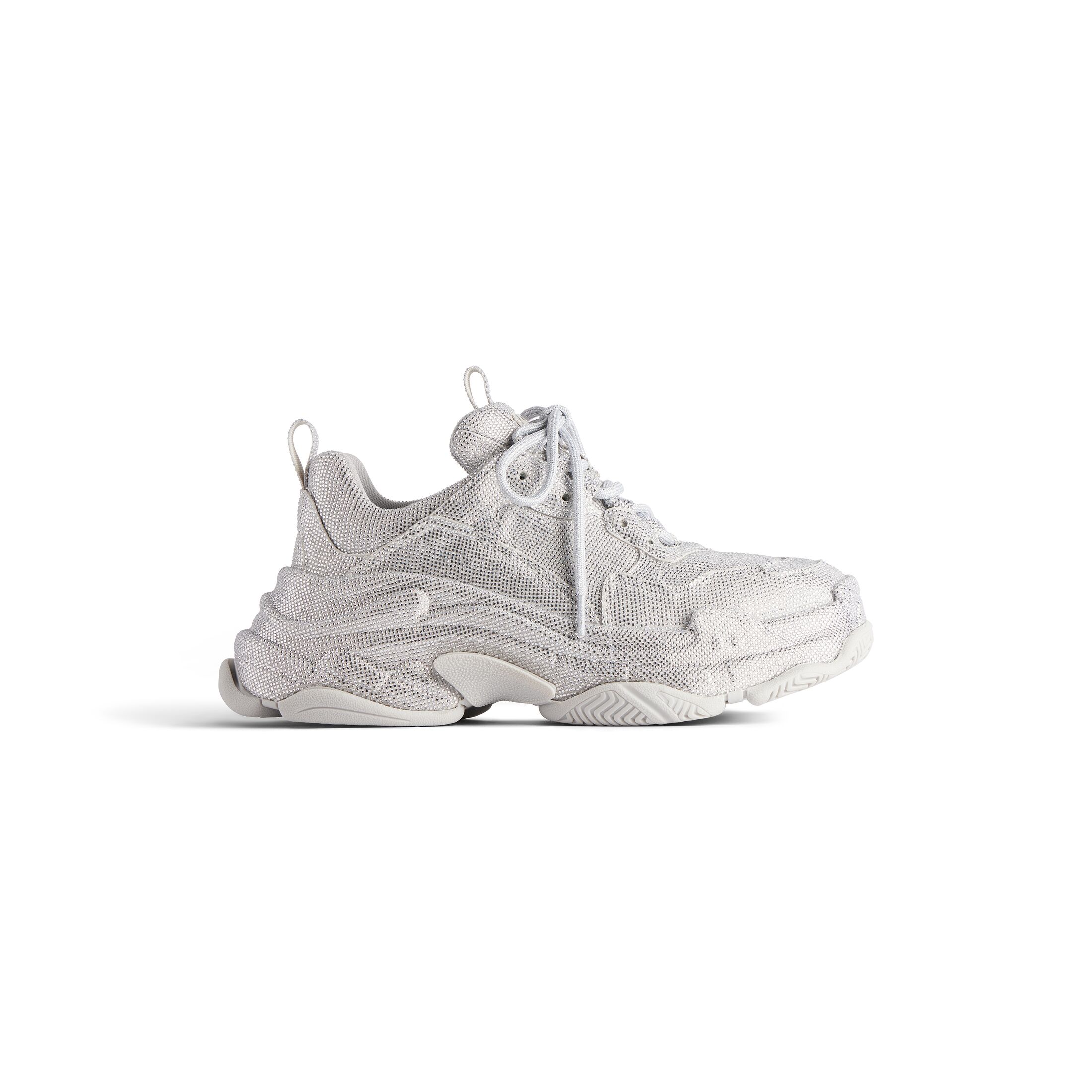 BALENCIAGA TRIPLE S Rhinestone sneakers