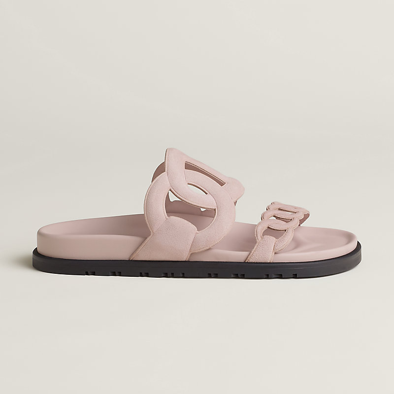 HERMES Extra Pink Slippers
