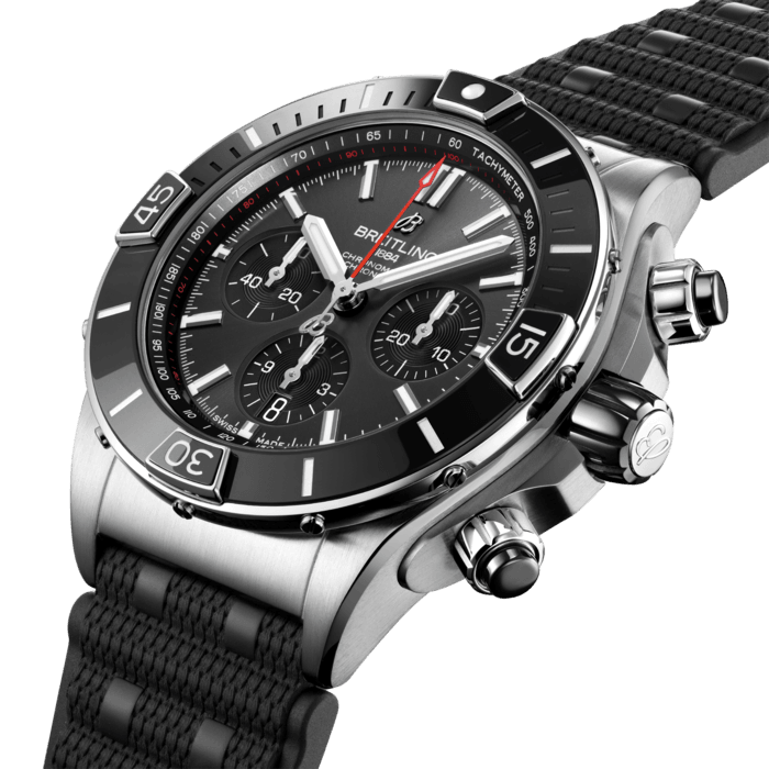 Breitling Super Chronomat B01 44 Stainless steel Anthracite AB0136251B2S1
