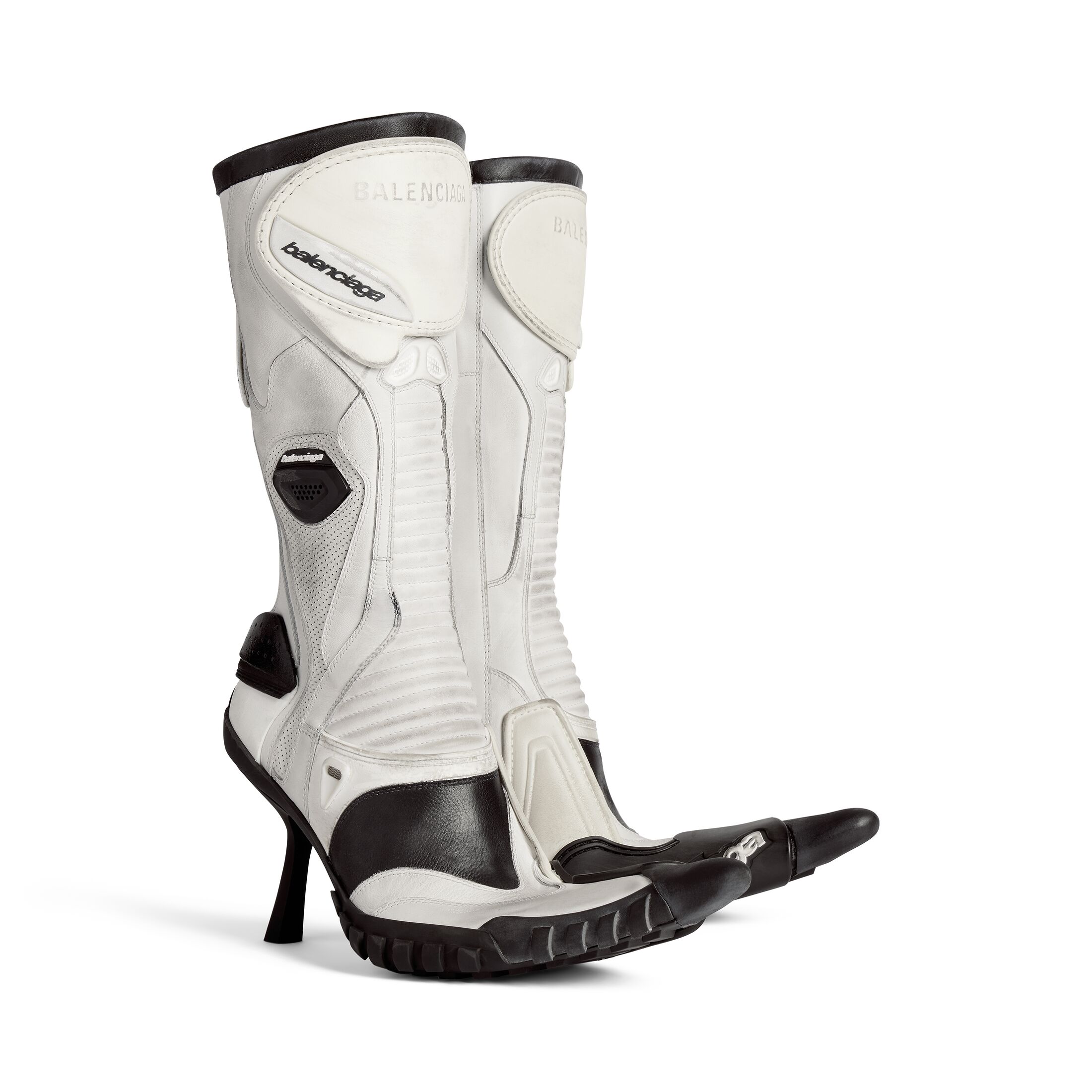 BALENCIAGA BIKER 90mm Ankle Boots