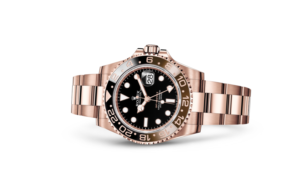 Rolex GMT-Master II Oyster 40 mm Everose gold Black dial M126715CHNR-0001