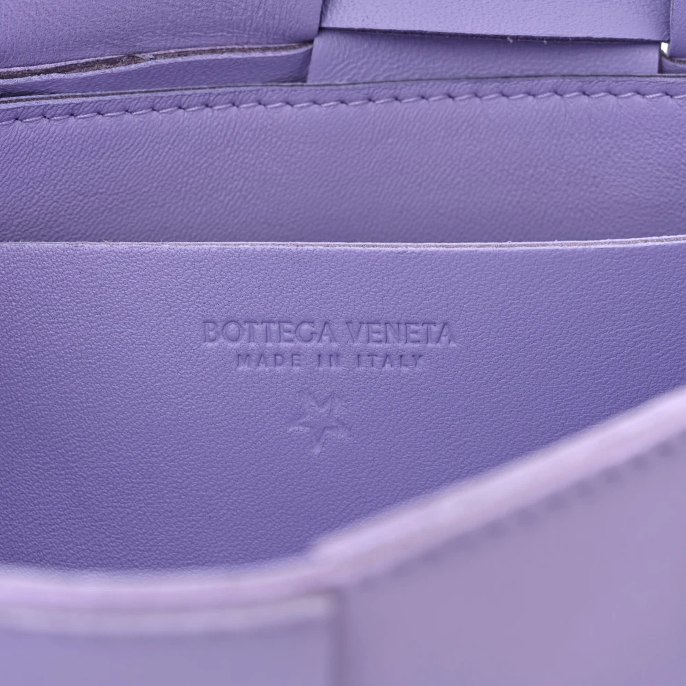 Bottega Veneta Maxi Intreccio The Belt Cassette Bag Wisteria Nappa Leather