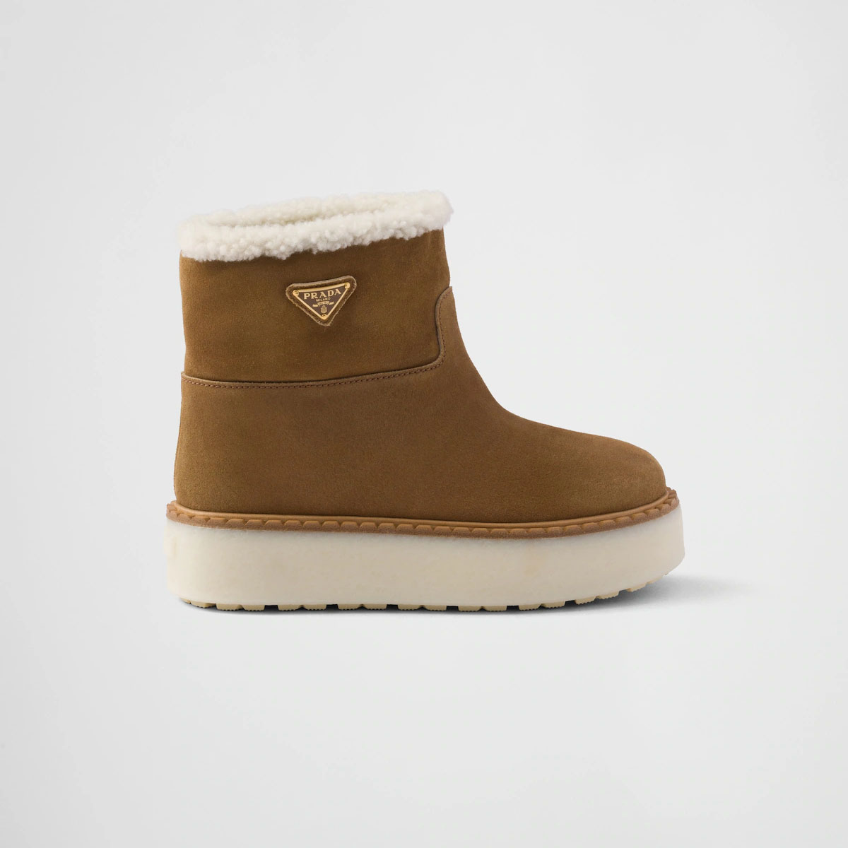 PRADA Suede leather ankle boots