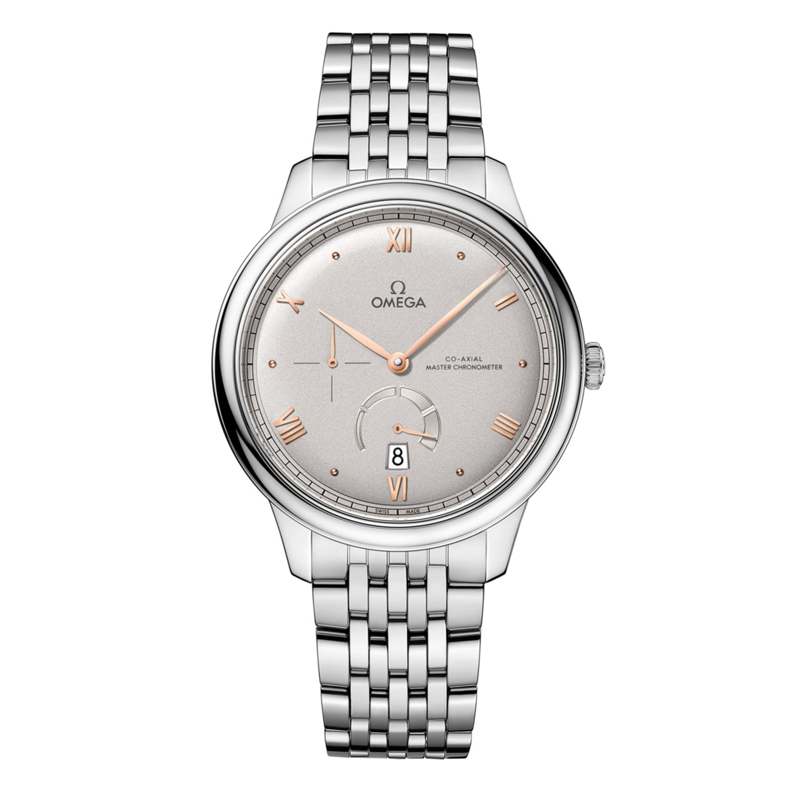 Omega De Ville Prestige 41mm Mens Watch Silver O43410412106001