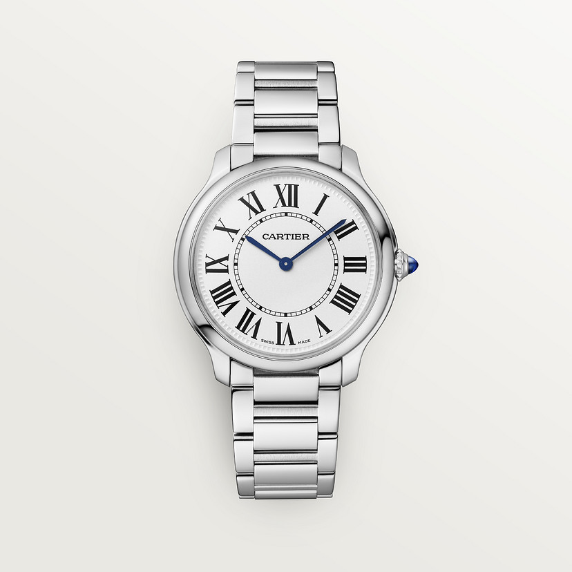 Ronde Must de Cartier watch 36 mm quartz movement steel CRWSRN0034