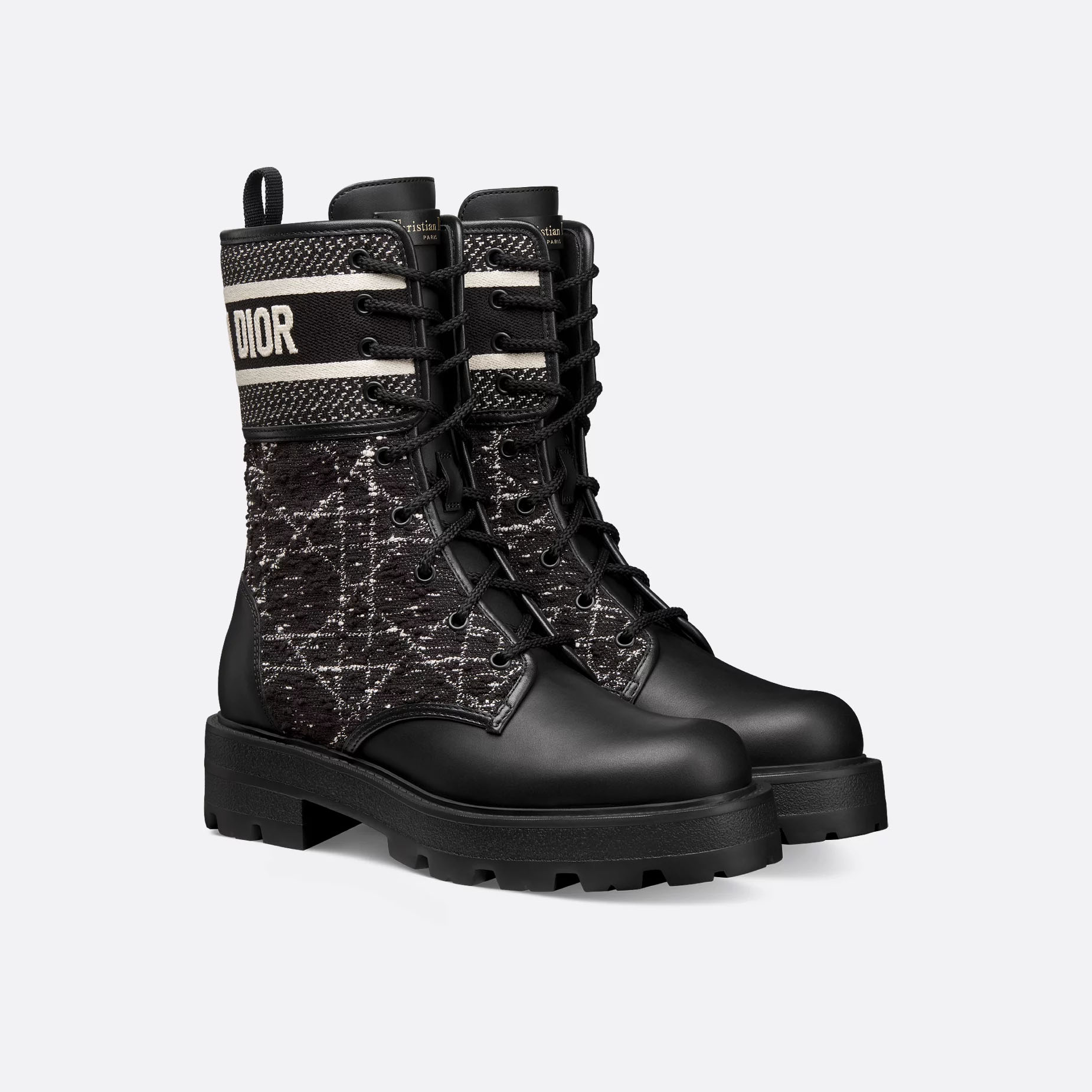 Dior black ankle boots