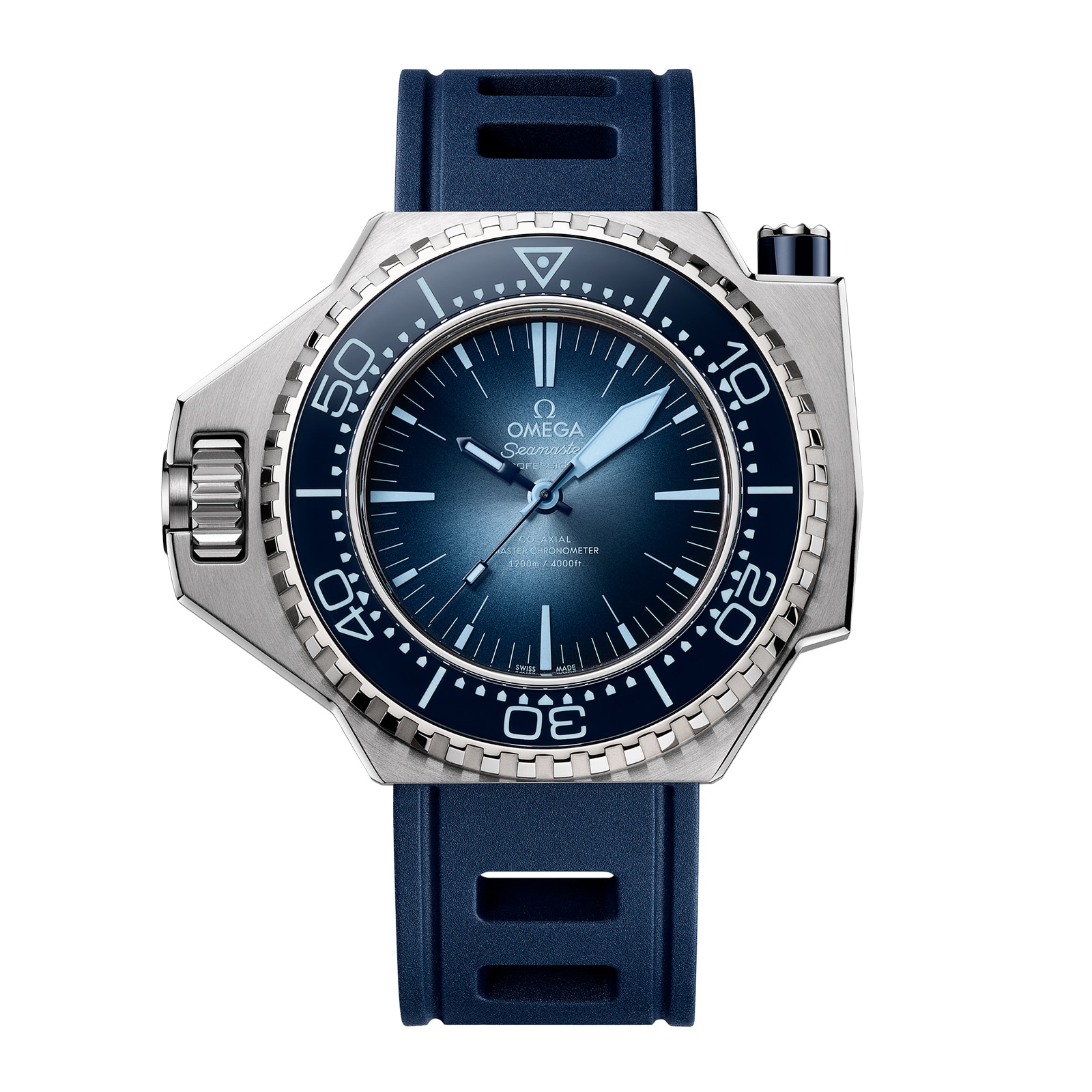Omega Seamaster Ploprof 1200M Co Axial Master Chronometer 55 X 45mm Summer Blue O22732552103001
