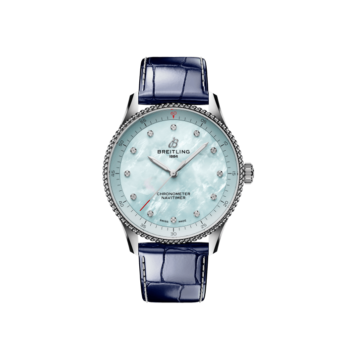 Breitling Navitimer 32 Stainless steel Blue mother-of-pearl A77320171C1P1