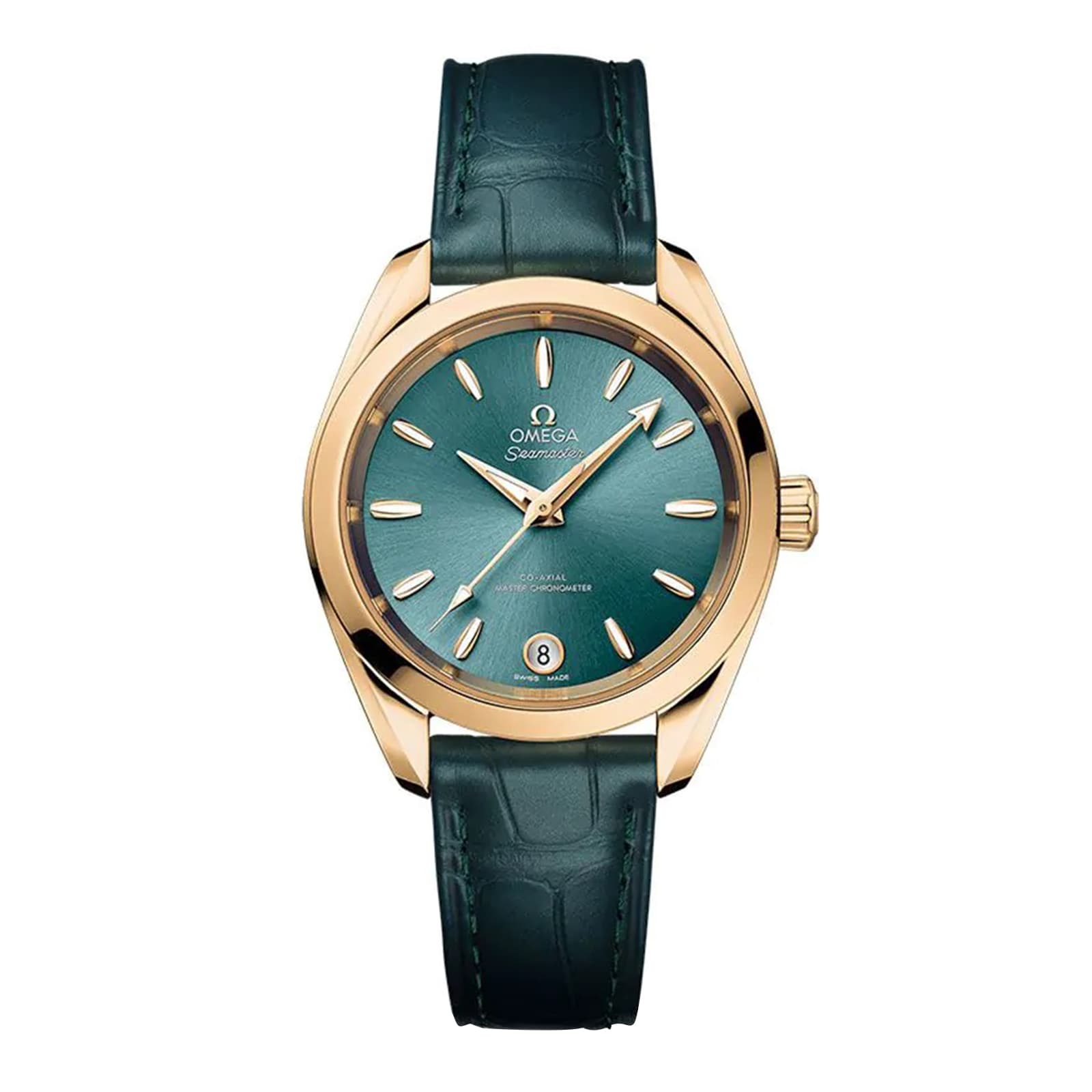 Omega Seamaster Aqua Terra Shades 34mm Ladies Watch Green O22053342010001