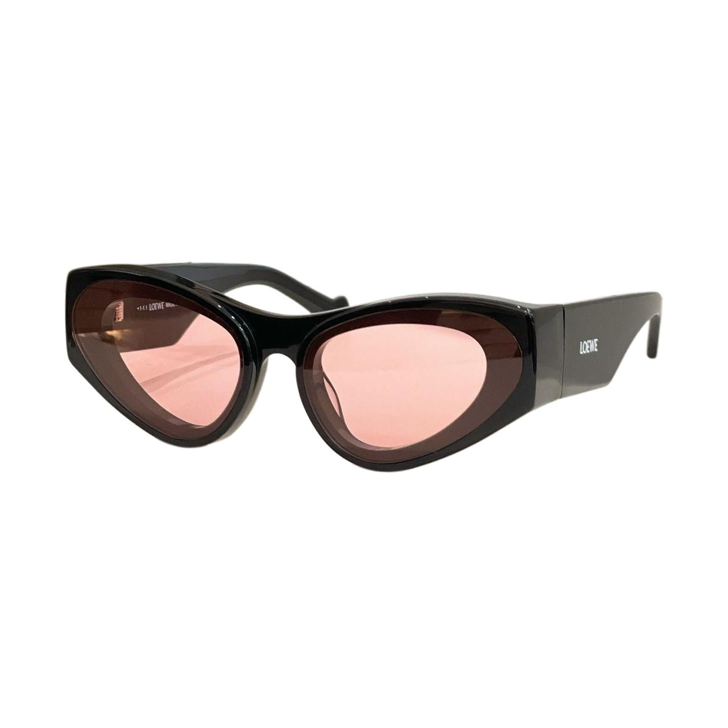 Loewe glasses black red/black/black brown/black yellow/ivory/leopard color Size 62口16-130