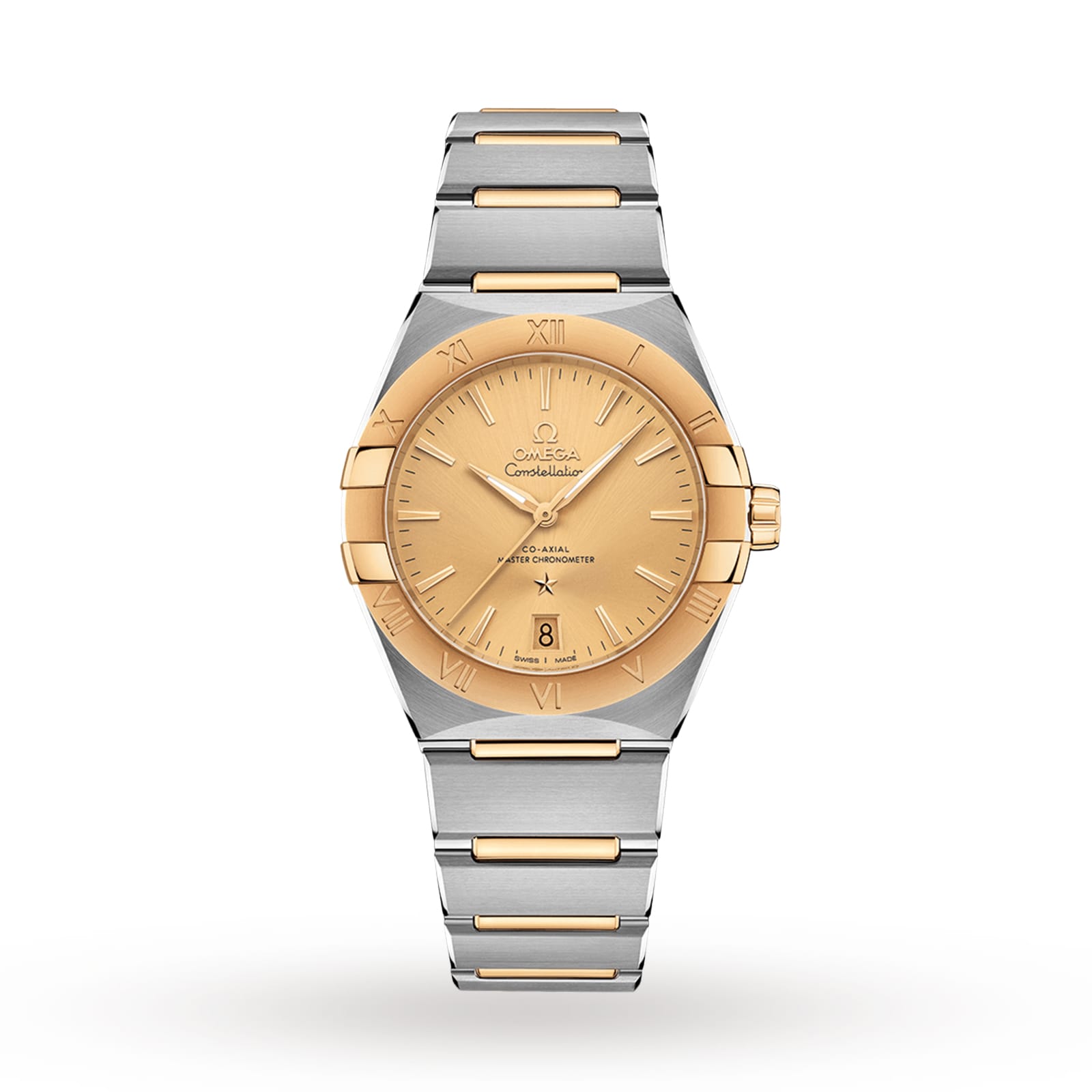 Omega Constellation Co Axial 36mm Mens Watch Gold O13120362008001