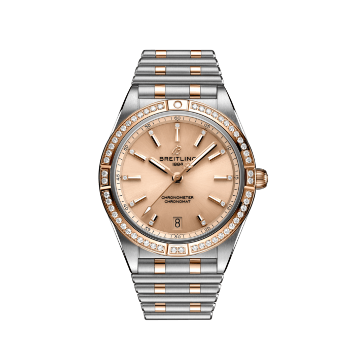 Breitling Chronomat Automatic 36 Stainless steel 18k red gold Copper U10380591K1U1