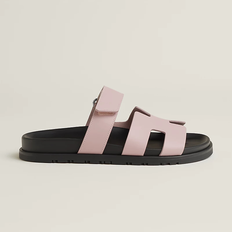 HERMES Chypre pink Slippers