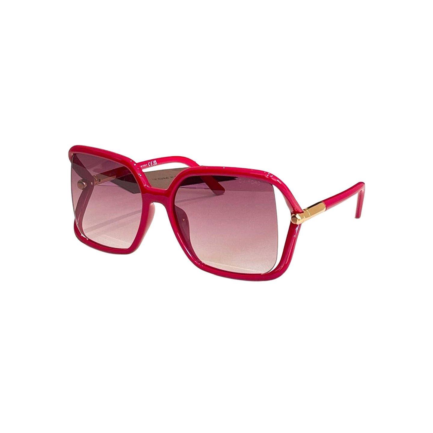 Tom Ford square frame glasses pink/black/black gold/tawny black/eggplant/leopard blue/leopard rust/leopard brown/leopard yellow color Size 60口17-120