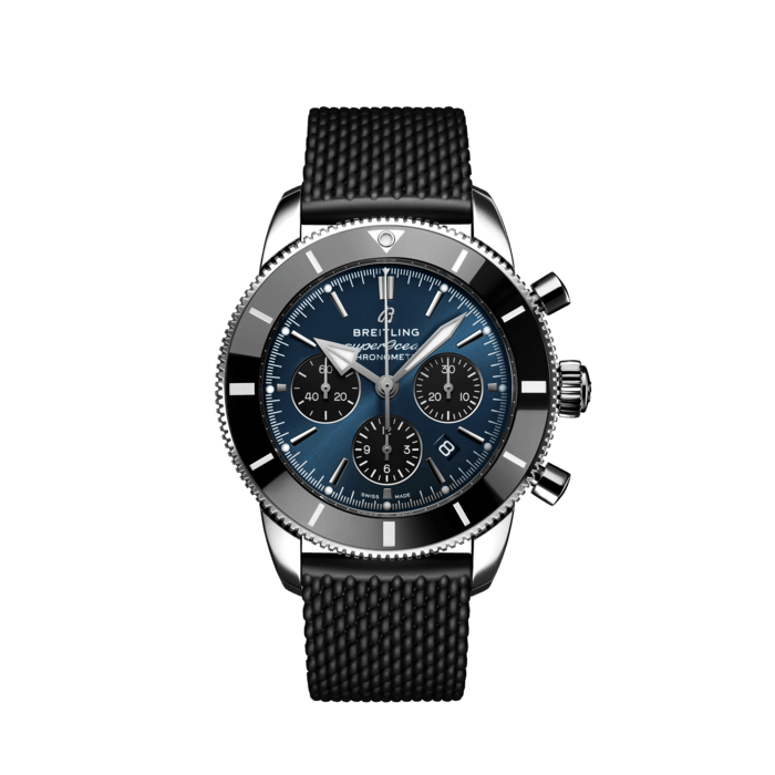Breitling Superocean Heritage B01 Chronograph 44 Stainless steel Blue AB0162121C1S1