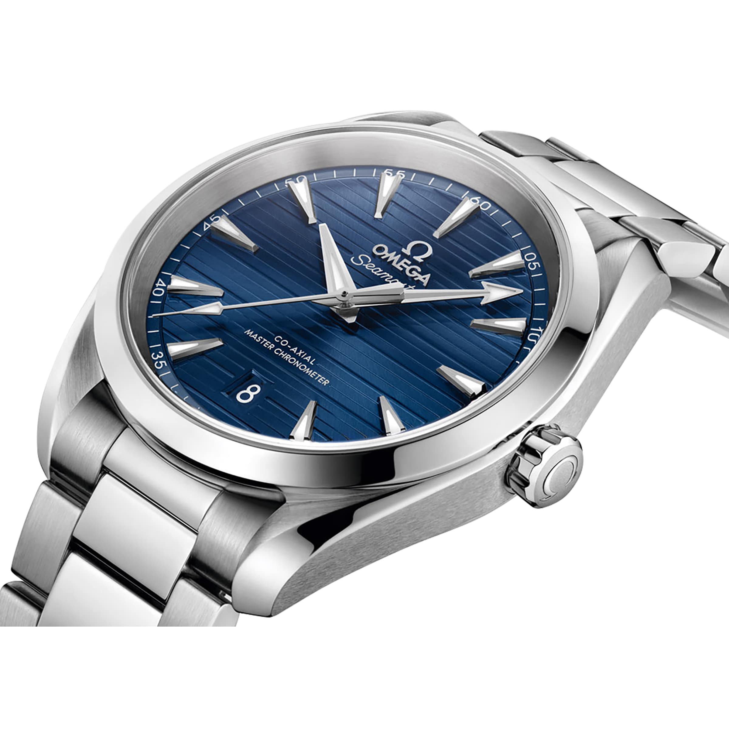 Omega Seamaster Aqua Terra 150M Mens Blue Dial 38mm Automatic Co Axial Mens Watch O22010382003001