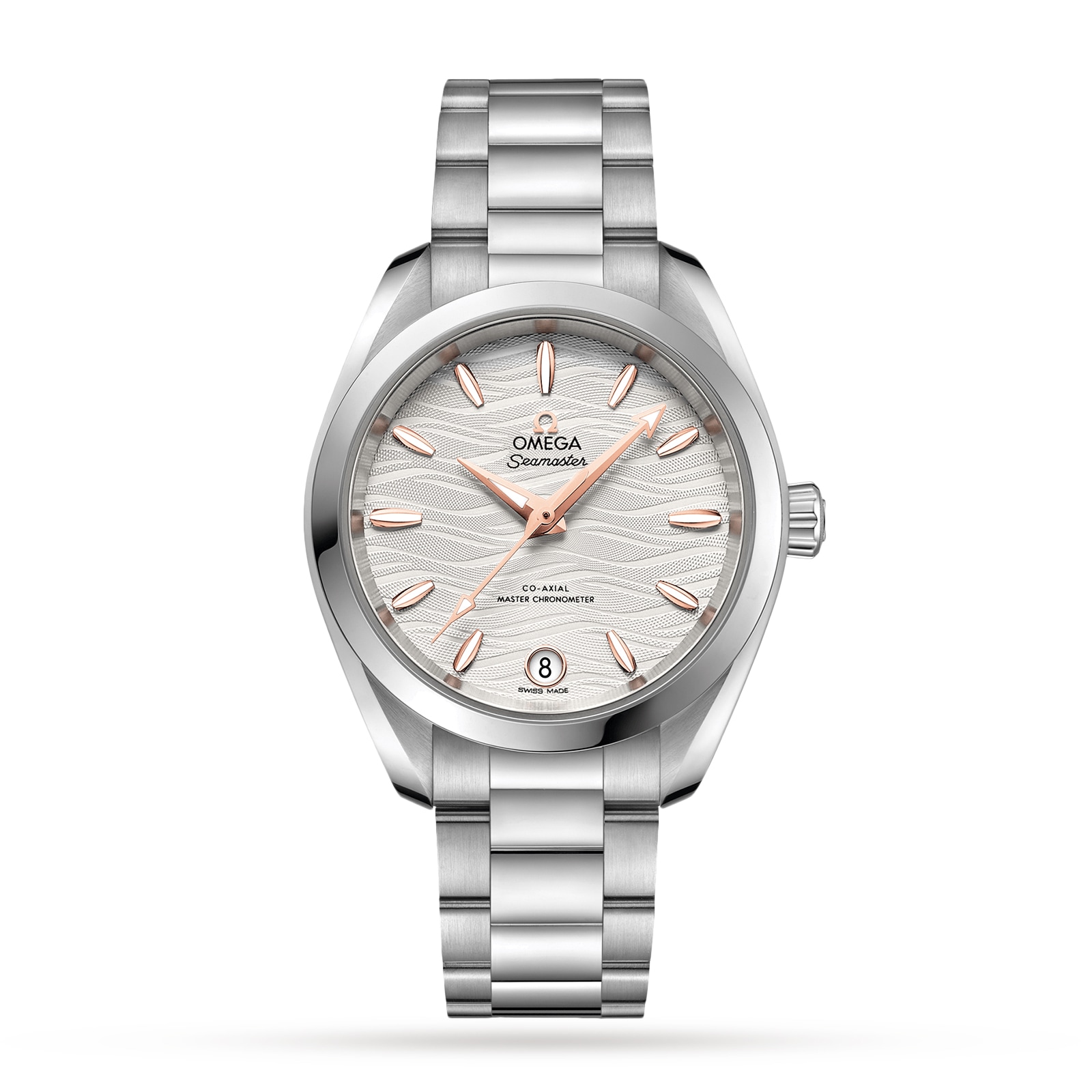Omega Seamaster Aqua Terra Co Axial Master Chronometer 34mm Ladies Watch O22010342002001