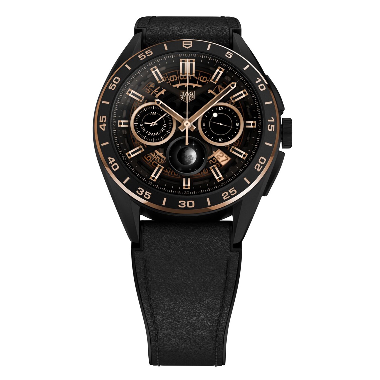 TAG Heuer Connected Calibre E4 Bright Black Edition 45mm Mens Watch SBR8A83.BT6302
