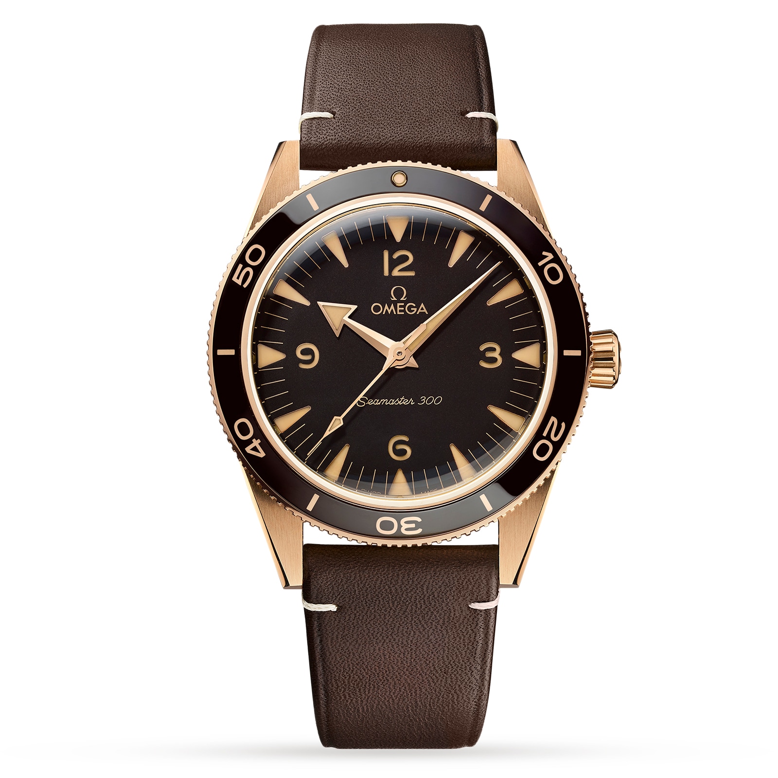 Omega Seamaster 300 Co Axial Master Chronometer 41mm Bronze Gold O23492412110001