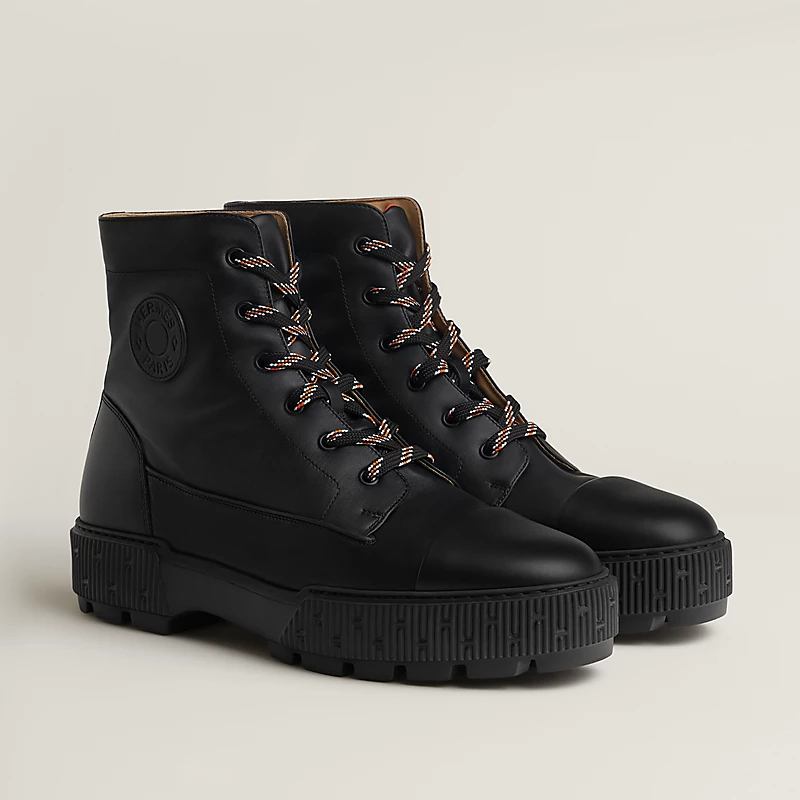 HERMES Fresh Black ankle boots