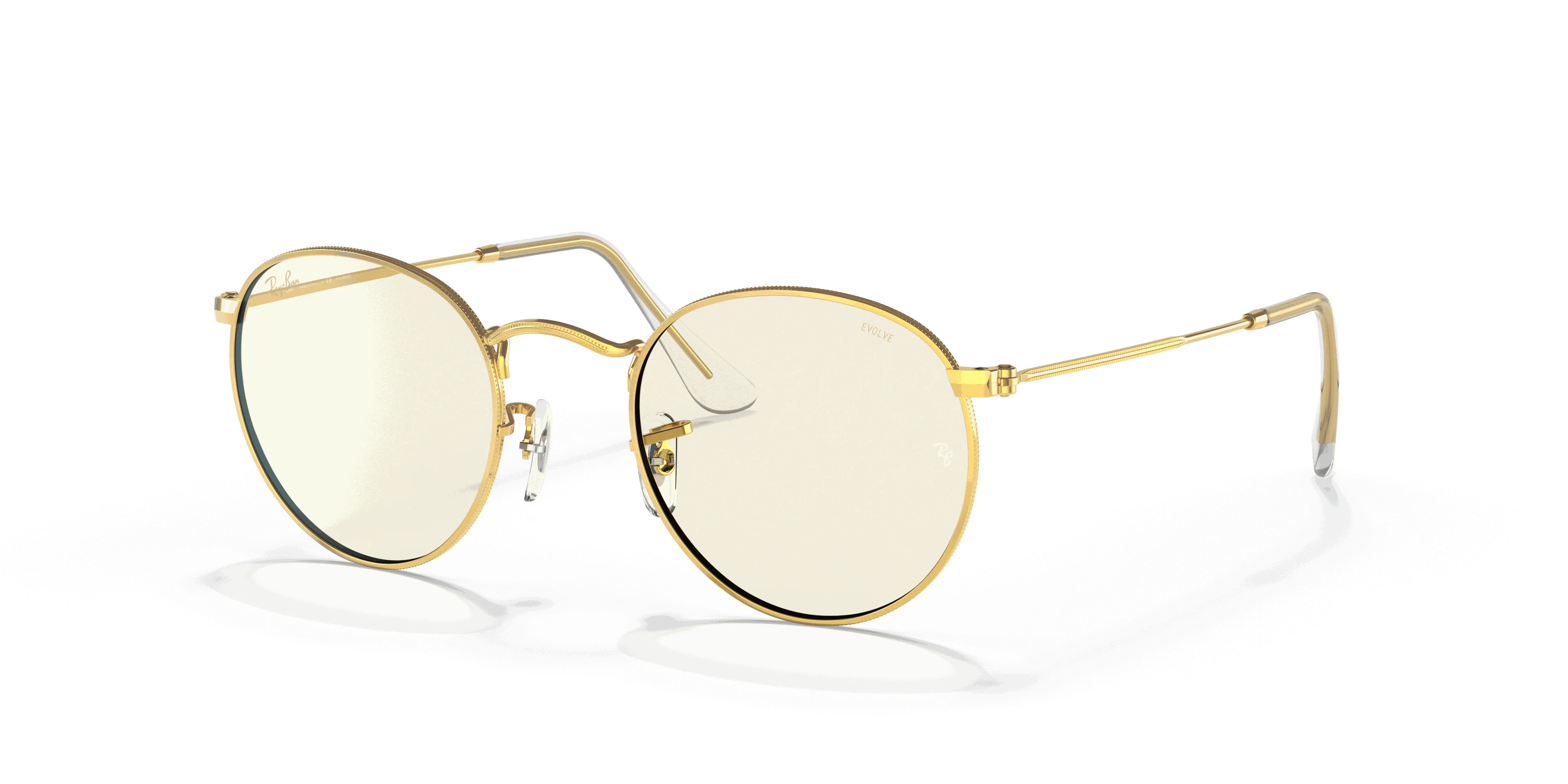 RayBan ROUND BLUE-LIGHT CLEAR EVOLVE