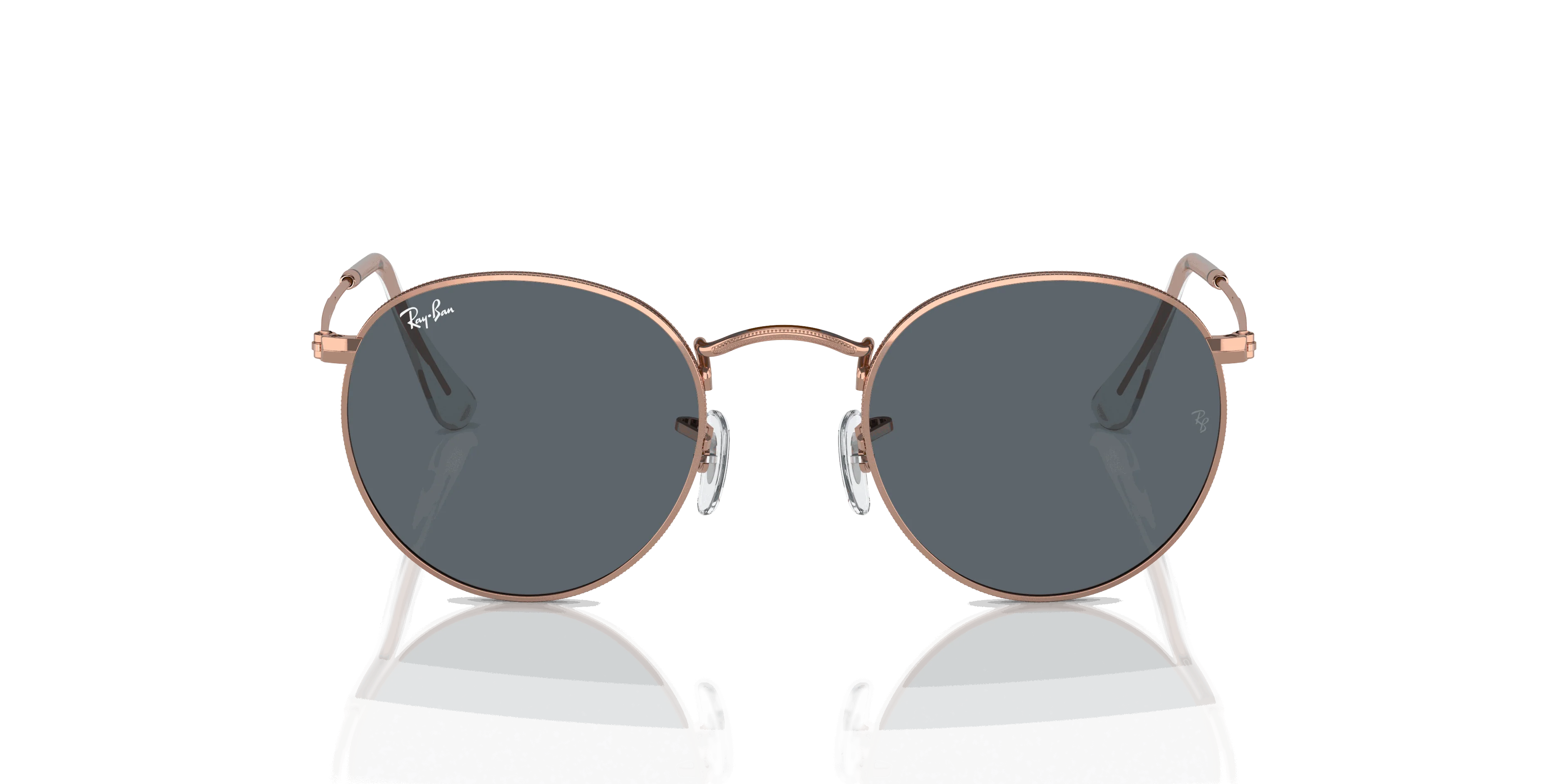 RayBan ROUND METAL ROSE GOLD