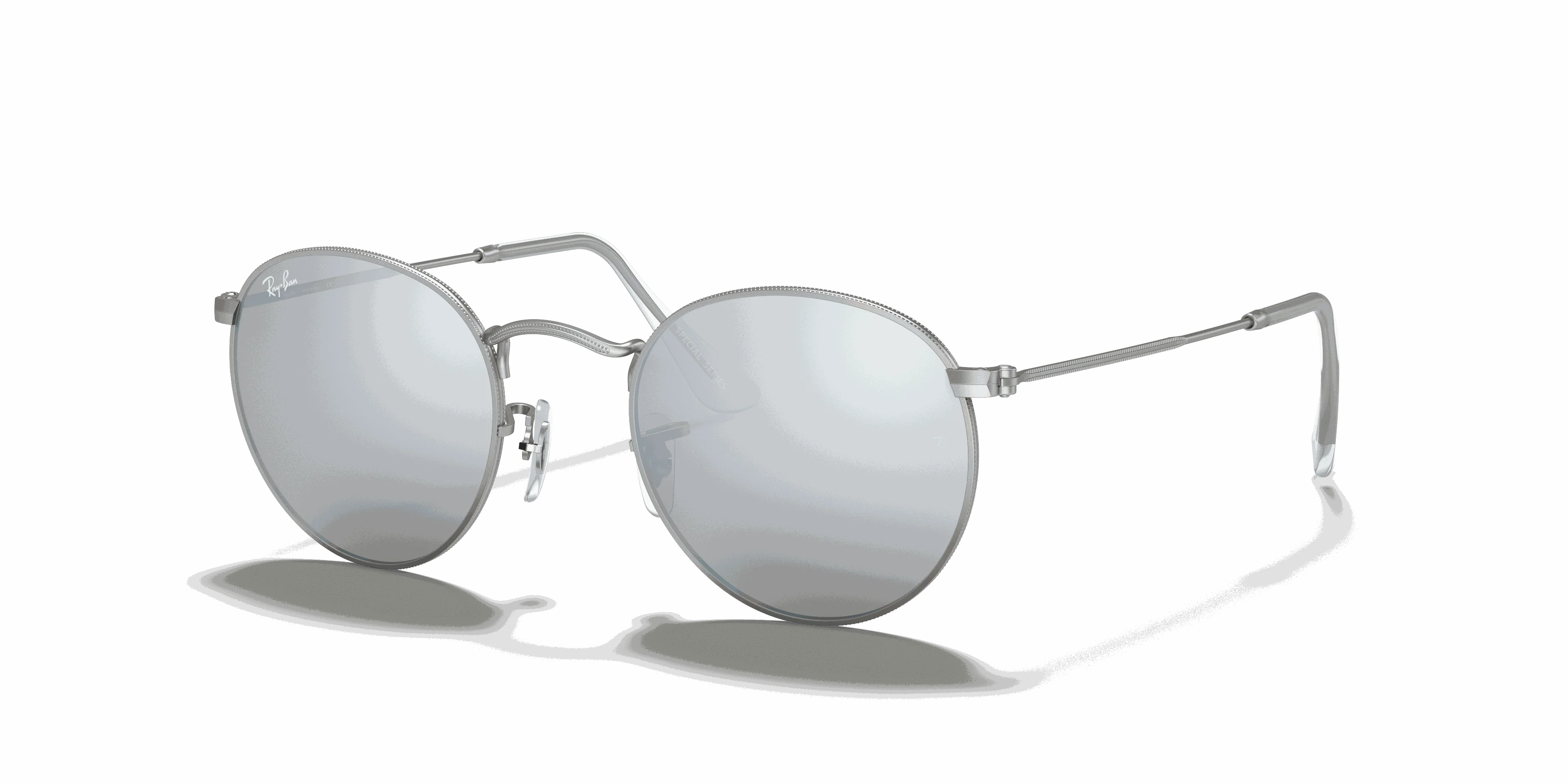 RayBan ROUND FLASH LENSES