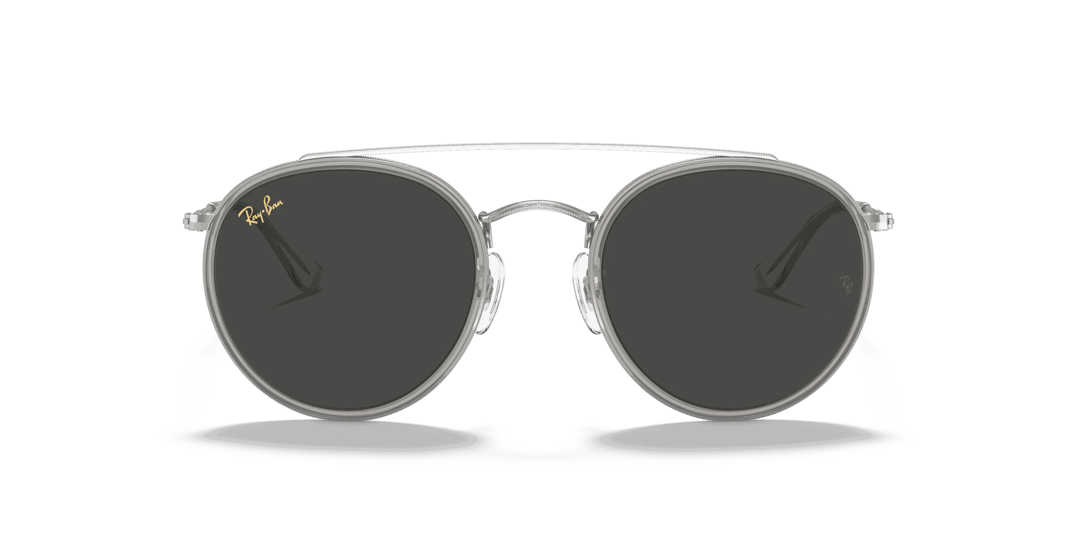 RayBan ROUND DOUBLE BRIDGE LEGEND GOLD