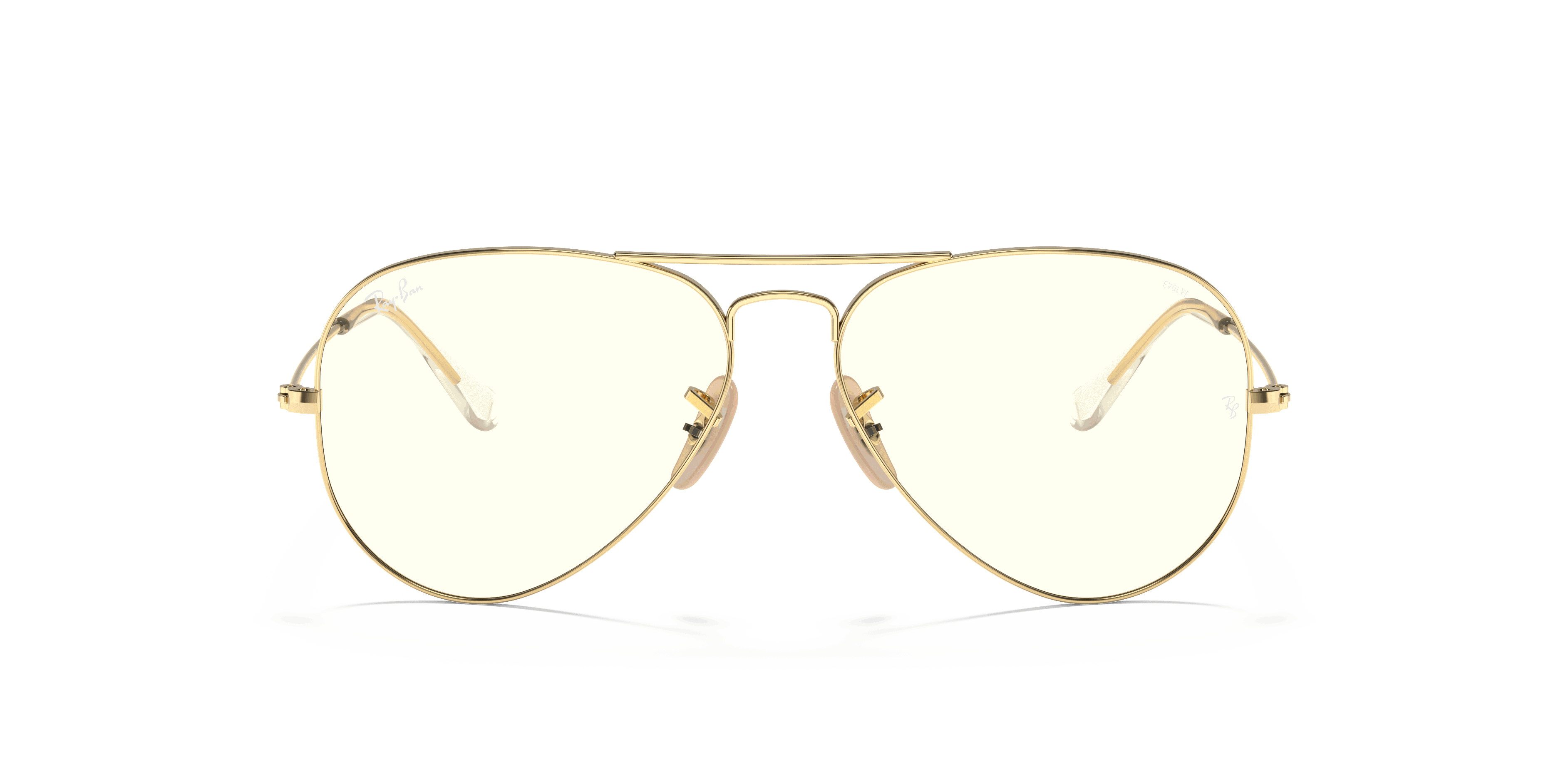 RayBan AVIATOR CLEAR EVOLVE