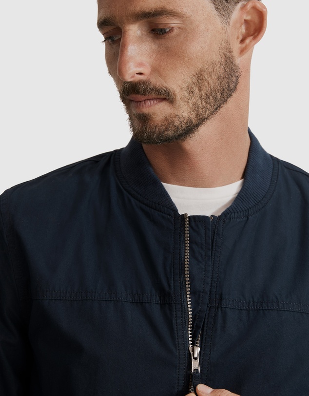 Country Road Washed Bomber Jacket