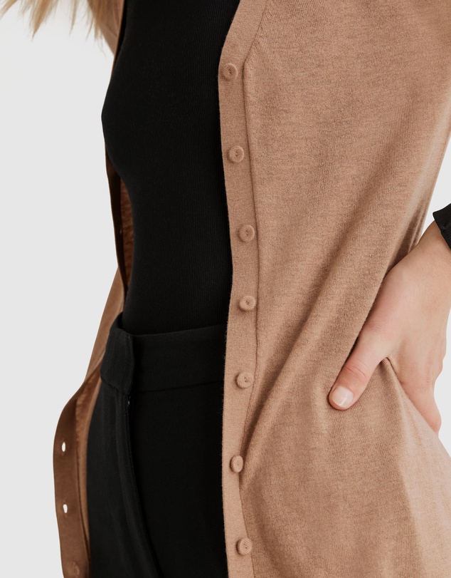 Country Road Australian Merino Wool Silk Cardigan