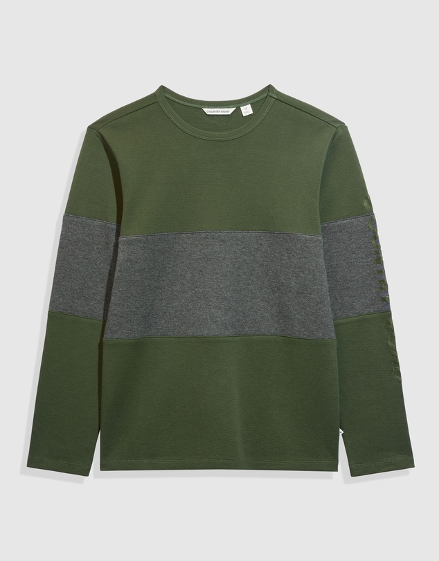 Country Road Teen Recycled Cotton Block Stripe T-Shirt