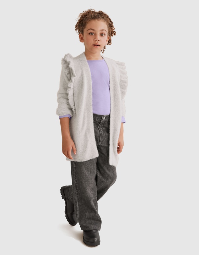 Country Road Frill Knit Cardigan