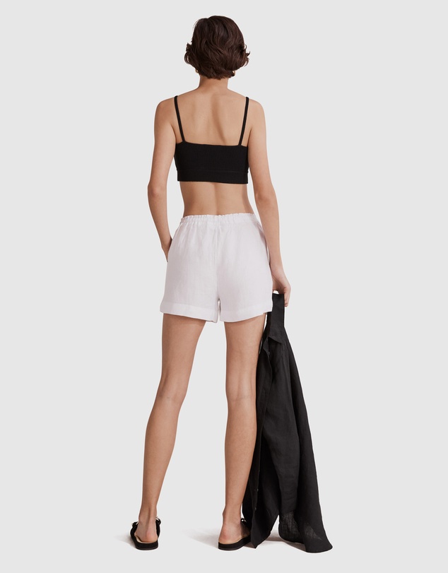 Country Road Organically Grown French Linen Short