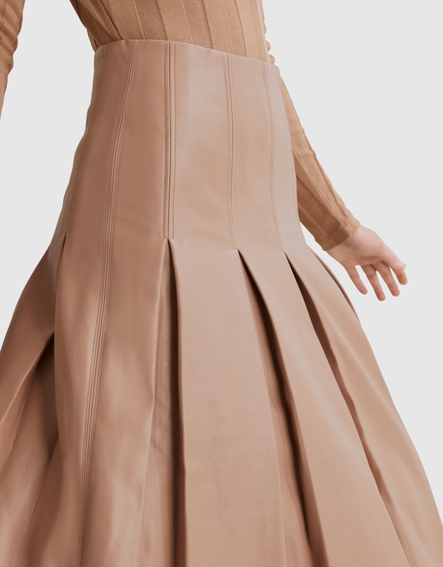 Country Road Inverted Pleat Skirt