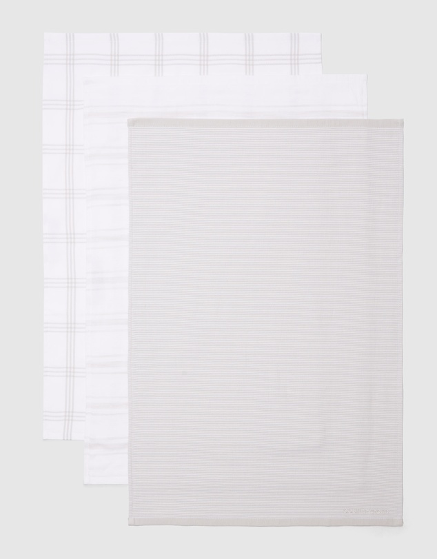 Country Road Australian Cotton Xave Tea Towel Pack Of 3