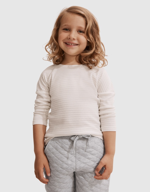 Country Road Recycled Polyester Soft Stripe T-Shirt