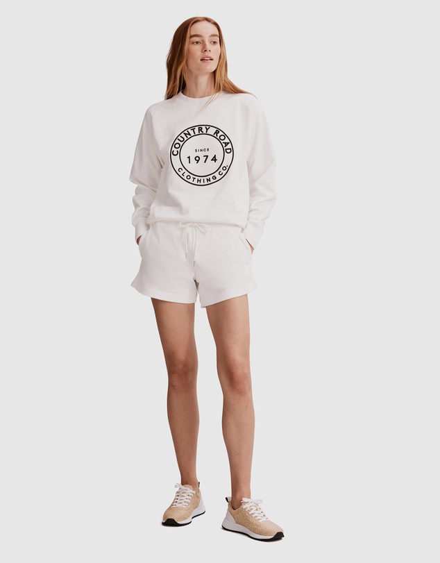 Country Road Verified Australian Cotton Casual Logo Sweat