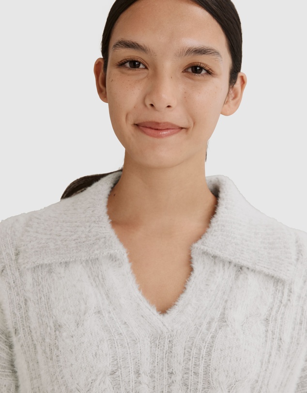 Country Road Teen Cable Knit Pullover