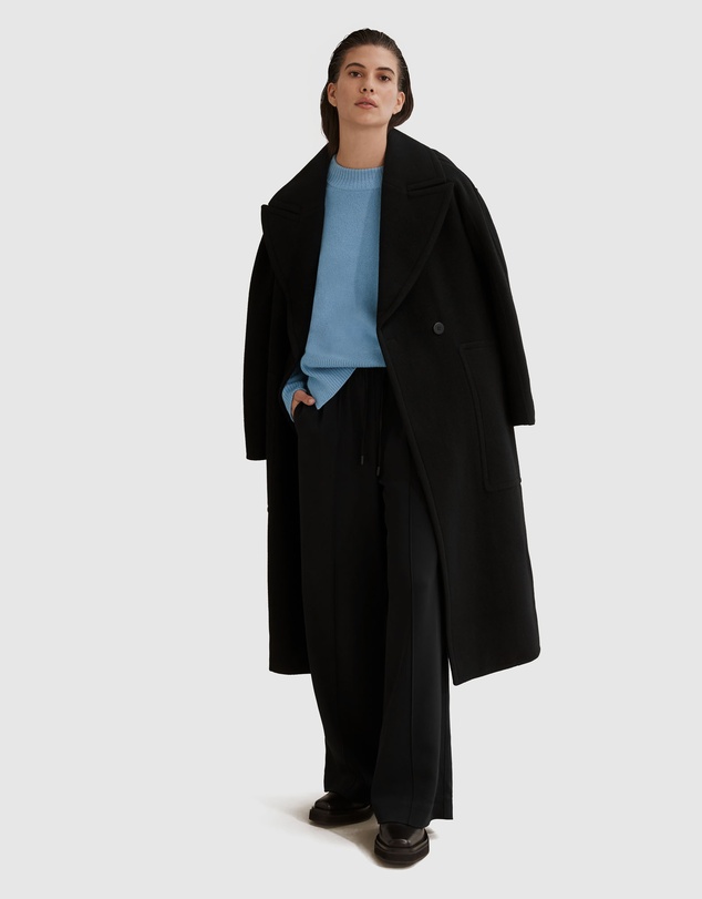 Country Road Australian Merino Wool Rib Detail Pullover