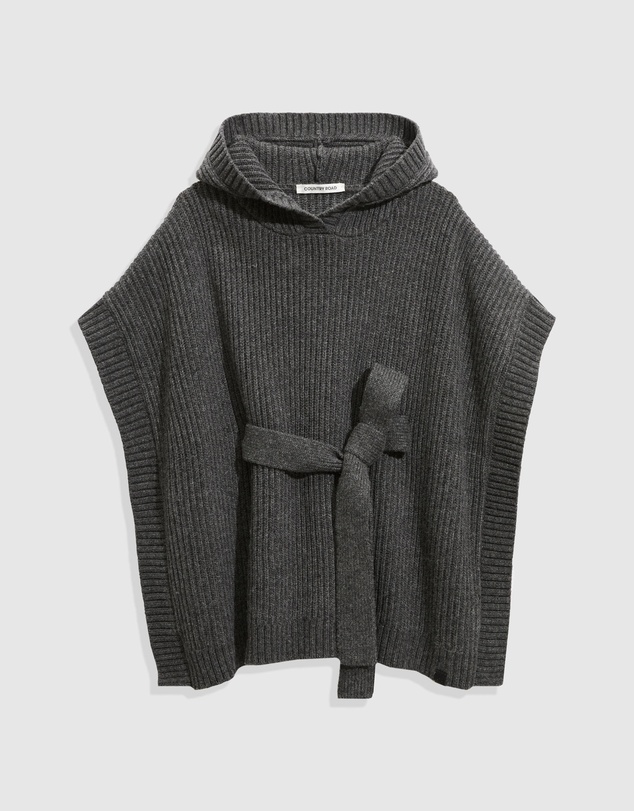 Country Road Knit Poncho