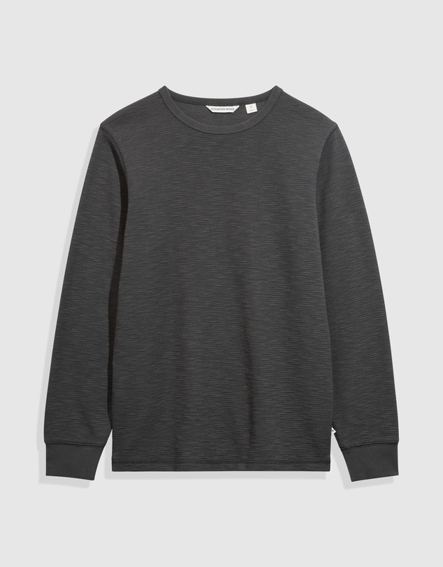 Country Road Teen Textured Long Sleeve Crew T-Shirt