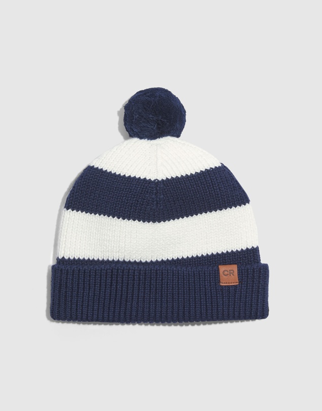 Country Road Stripe Knit Beanie