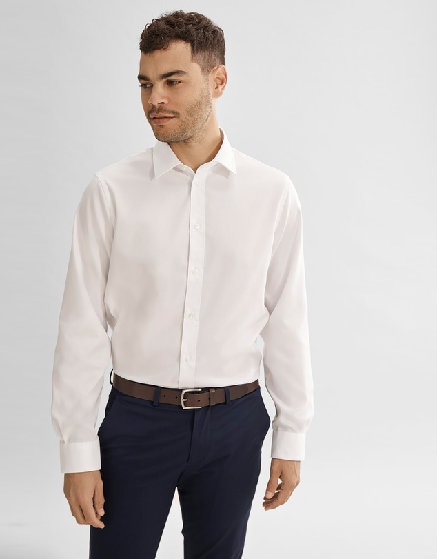 Country Road Regular Fit Textured Travel Shirt