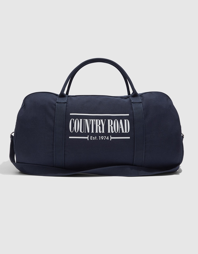 Country Road Heritage Zip Canvas Tote Bag