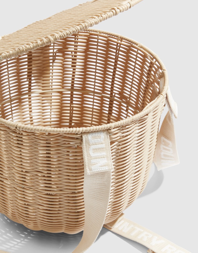 Country Road Sand Small Picnic Basket