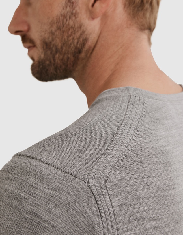 Country Road Verified Australian Merino V-neck Knit